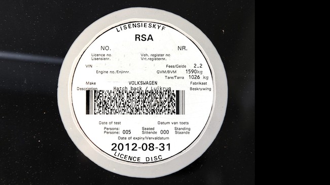 Why you should check your vehicle's licence disc