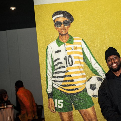 Art, Food and Football Came Together at The President Hotel's South Africa vs Mexico Viewing Event